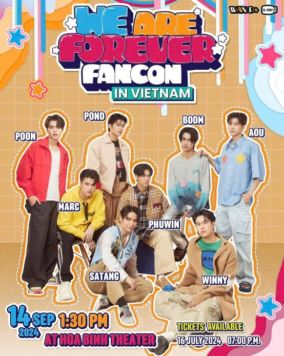 WE ARE FOREVER FANCON IN VIETNAM  SỰ ĐỔ BỘ CỦA DÀN MỸ NAM THÁI LAN ĐẾN THÀNH PHỐ HỒ CHÍ MINH